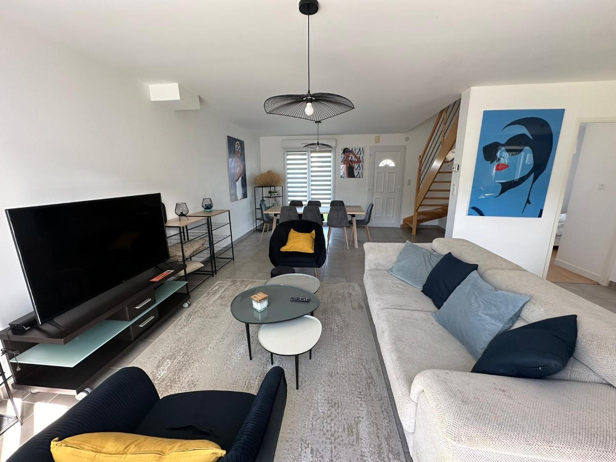 Jolie Maison De Vacances Конкарно Экстерьер фото
